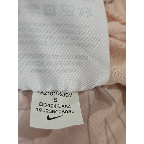 Nike Pink Dri-Fit Tempo Runnimg Shorts Womens Size Small Spell out Logo - Picture 8 of 8